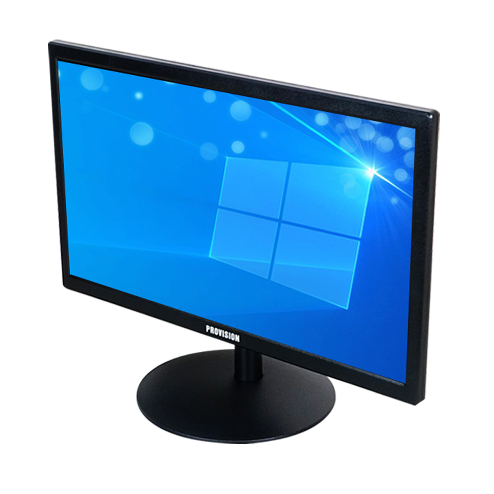 Basic PC PROVISION PRO19H 19 Inch LED Monitor PC Monitor Computer Monitor  HD 19 Inch LED Monitor, Best Gaming Monitor, 5ms Response Time, 60hz  Refresh Rate, Affordable Gaming Monitor