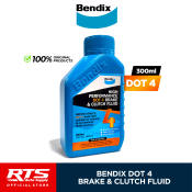 Bendix High Performance Heavy Duty DOT-4  Brake Fluid 300ml