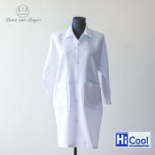 Cool White Unisex Lab Coat by Hi Cool