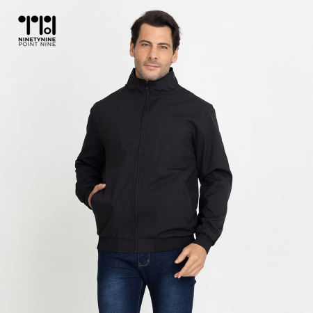 99.9 Plain Turtle-Neck Windbreaker Jacket  for Men