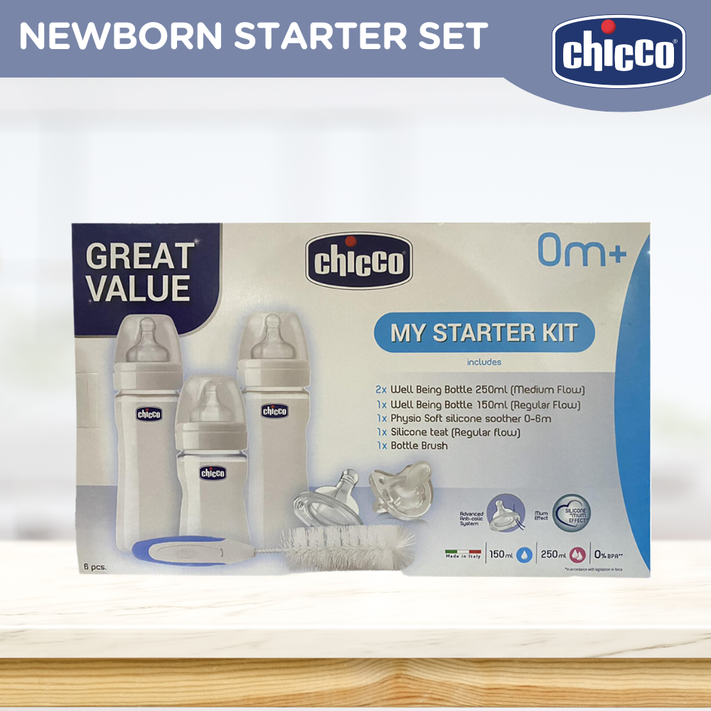 Chicco Gift Set For Baby Girl: Weaning Back Pack Toddler Meal