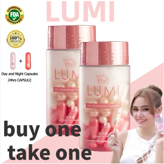 is lumi glutathione fda approved Day Collagen Capsule Beauty Vault Maymay Entrata Ivana Alawi Whitening Gluta Fyang Brightening Youthful Skin Supplement 60 Capsules Made in Japan 50% Off Best Seller Recommended Store_rnaretail