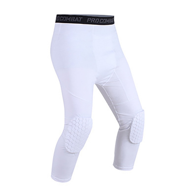 Compression Pants Knee Pads Basketball 