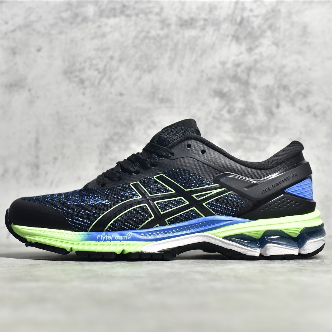 Black Kayano 26 Electric Blue Gel Kayano 26 Mens Black Buy