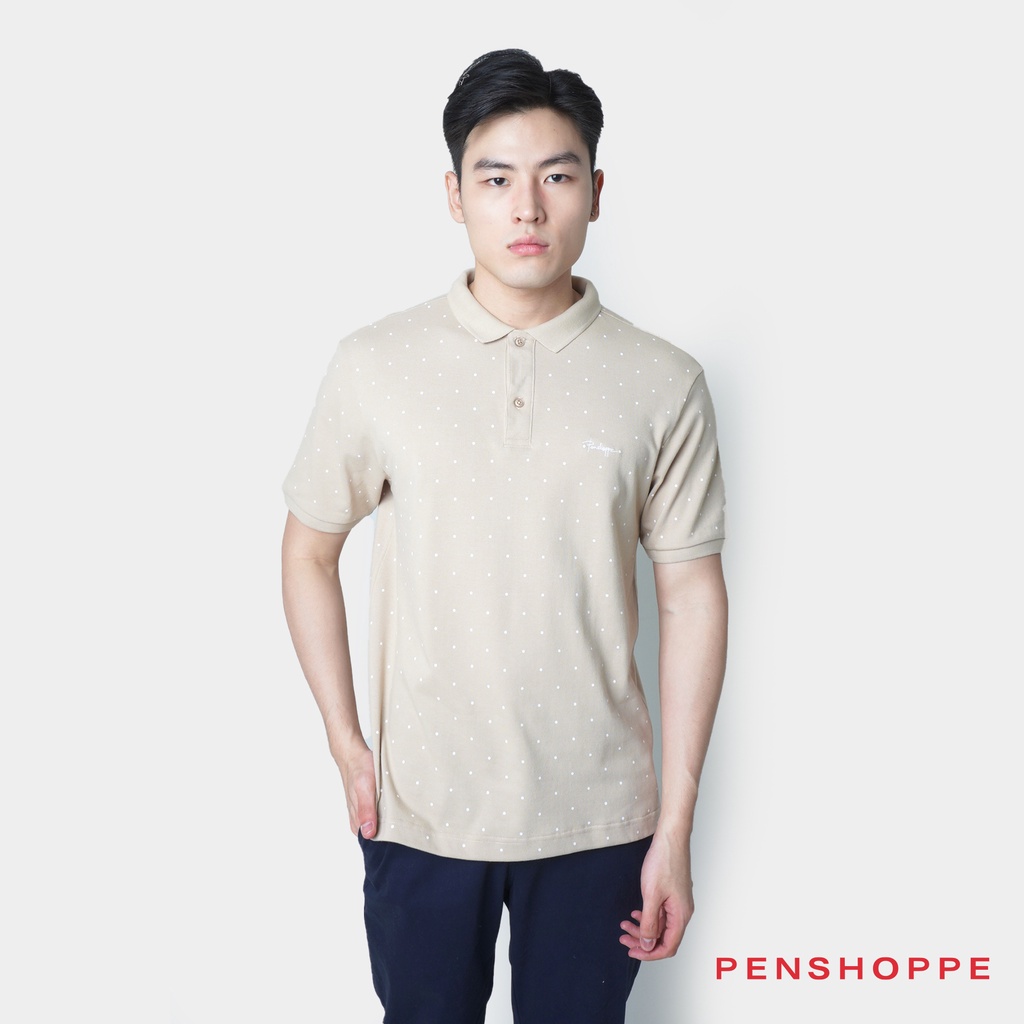 Penshoppe white clearance polo