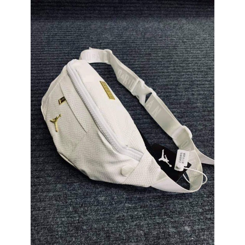 jordan belt bag white