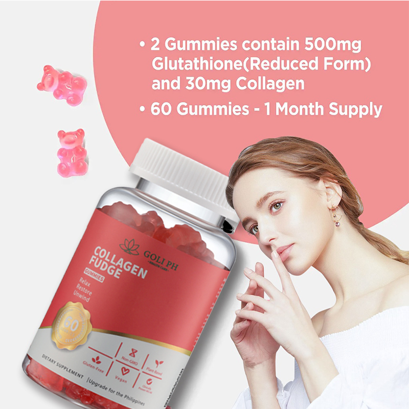 Goli ph Glutathione Collagen Glow Gummies Whitening Capsule with Collagen  Anti-Aging Skin Glow Collagen Vitamins Beauty Gummies | Lazada PH