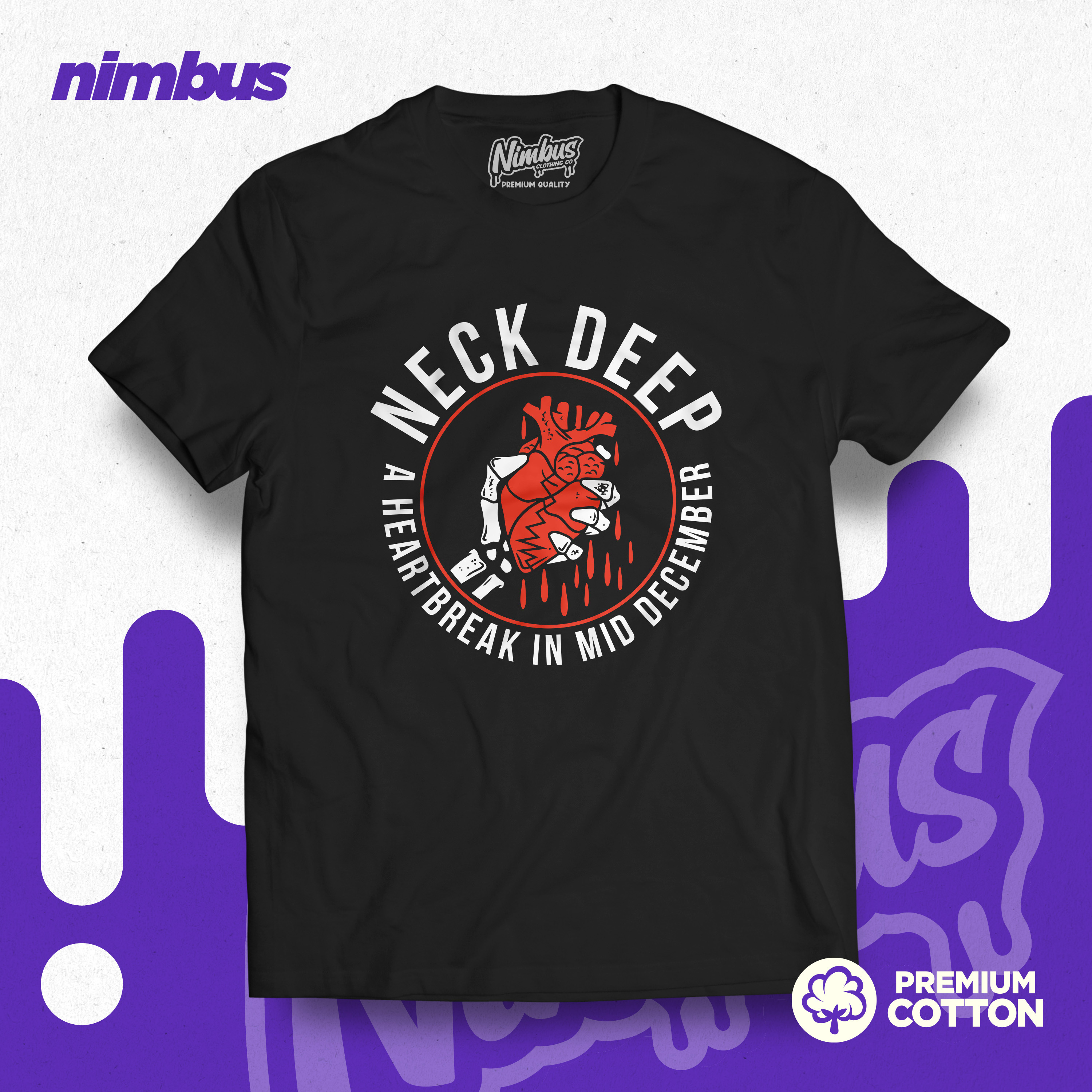 Pop Punk Design Neck Deep Hoodies Neck Deep Life's Not Out To Get