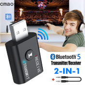 BT5.0 Dual Function Bluetooth Adapter - Brand Name: [If available]