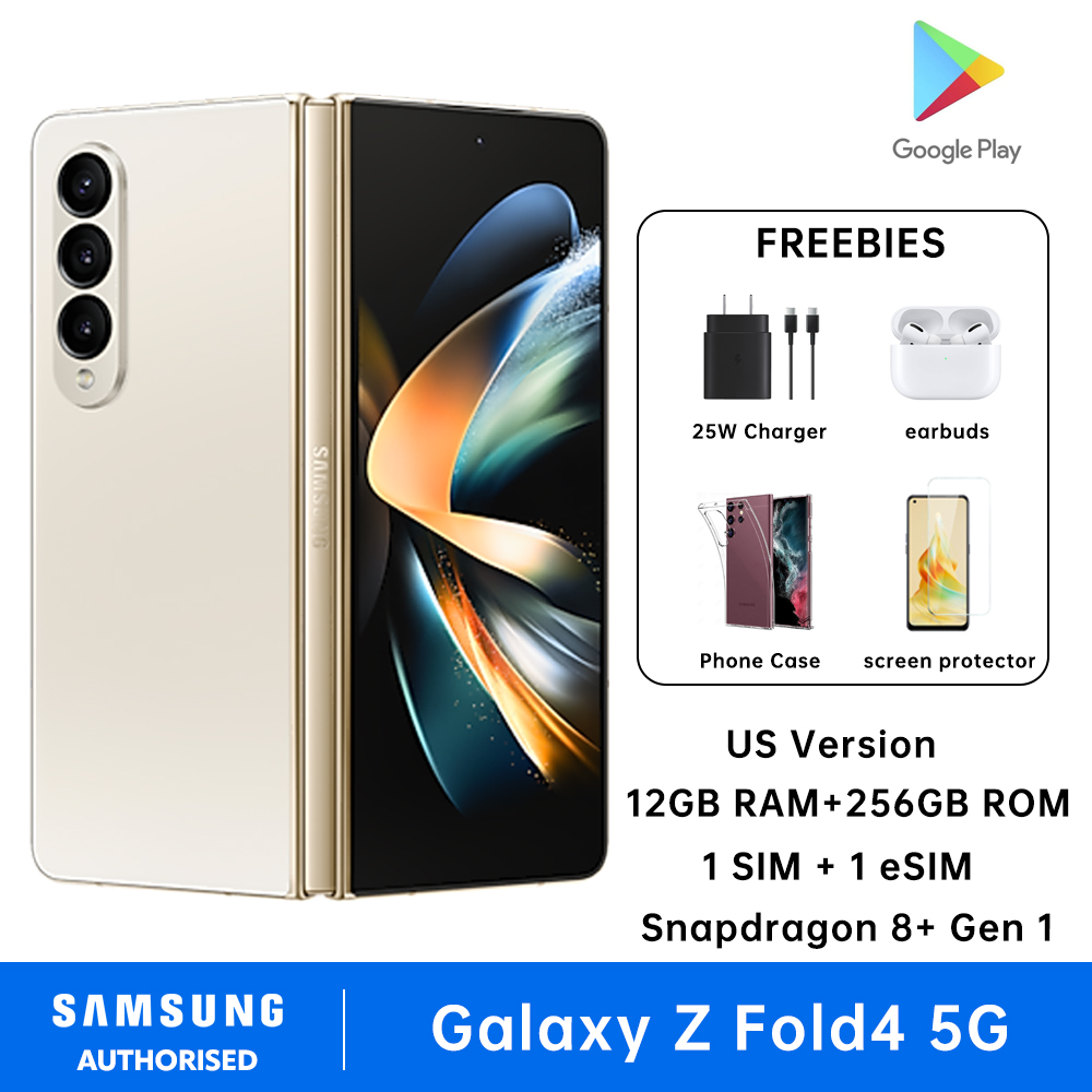 Samsung Galaxy Z Fold4 5G Smartphones 12GB RAM + 256GB ROM 1 SIM and 1 eSIM Cell Phone US Version - Image 3