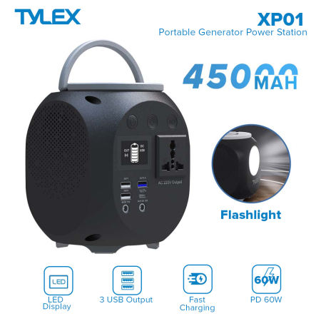 TYLEX XP01 Portable Generator Power Station with Fast Charging