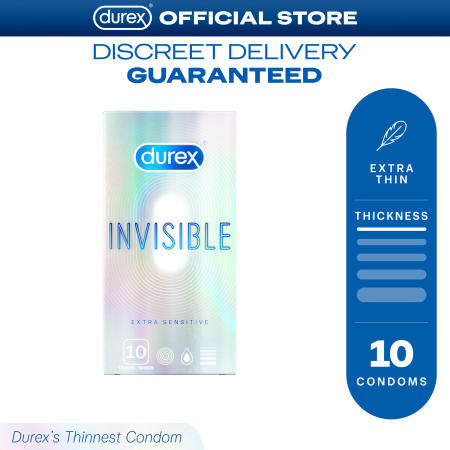 Durex Invisible Condoms Protection Pack of 10s