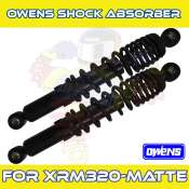 XRM 320MM Matte Black Owens Motorcycle Rear Shock Absorber