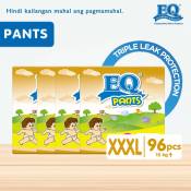 EQ Pants Big Pack XXXL  - 24 pcs x 4 packs  - Diaper Pants