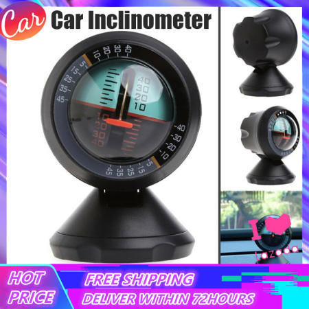 High Precision Car Compass Inclinometer Angle Meter - 