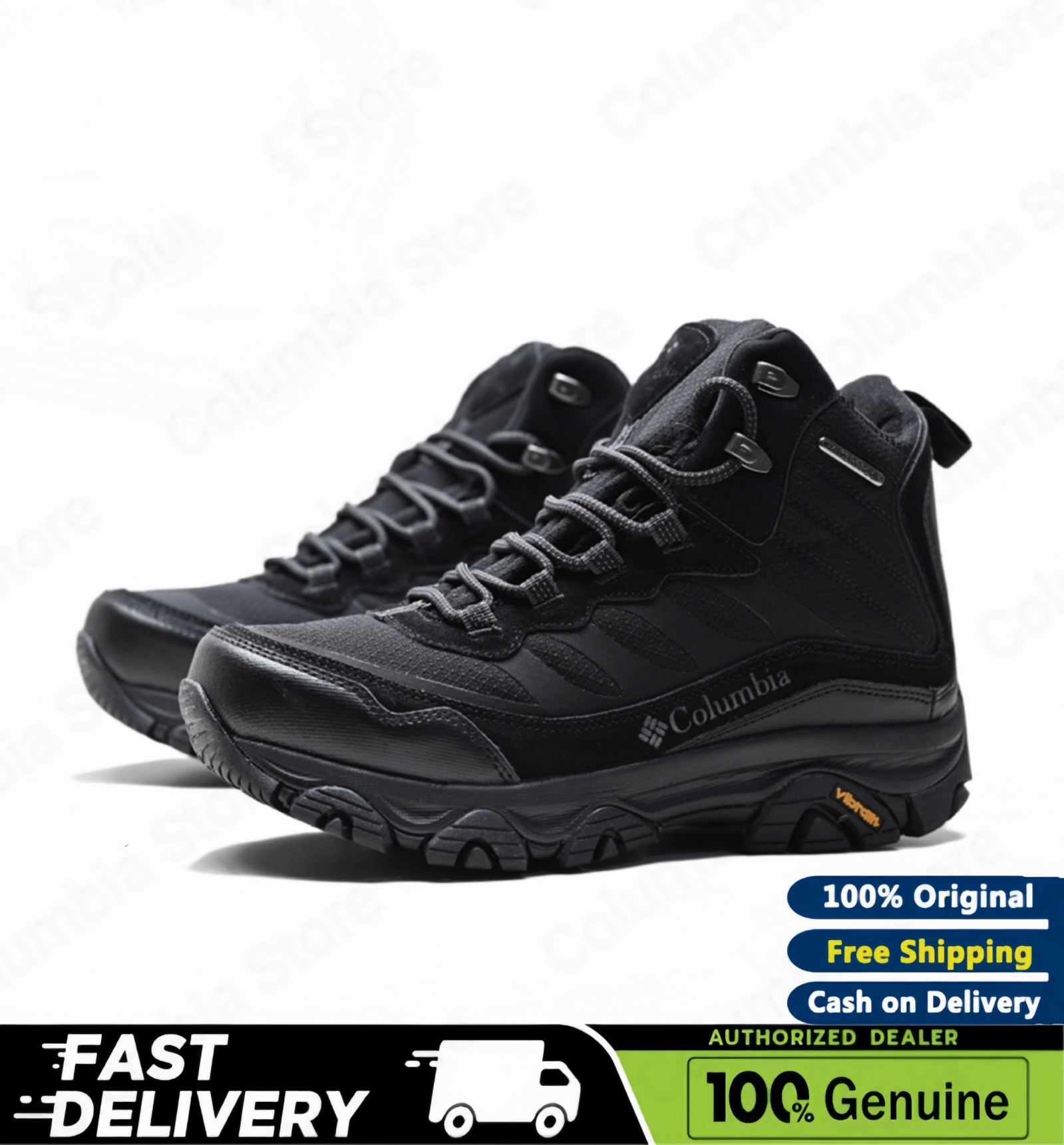 BFL outdoor shoes product range showing various hiking and trekking models
