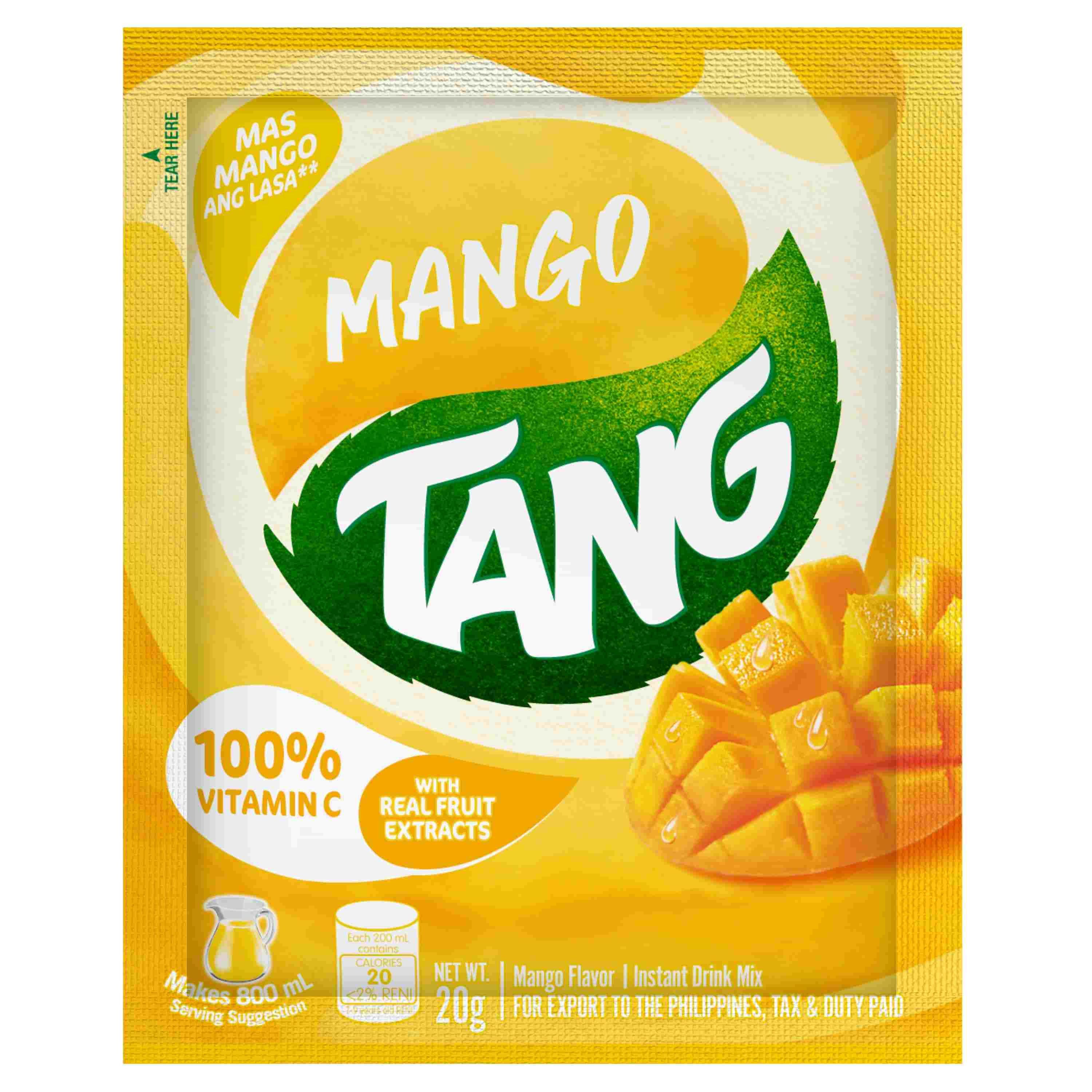 Tang Powdered Juice Mango Flavor 20g