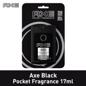 AXE Pocket Fragrance BLACK & DARK TEMPTATION 250 Sprays 17ml