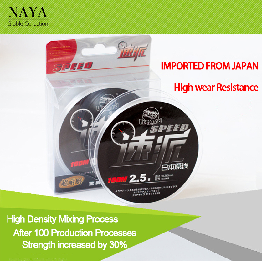 Super stable fishing line high-strength 100M nylon thread, Imported from  Japan nylon wire 4.4-35.6LB 0.14-0.5mm, Smooth and Delicate Toughness Good  Wear Resistance