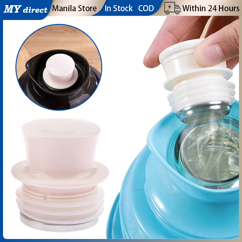 4pcs Silicone Replacement Stopper For Thermos Funtainer 16oz Bottle - Flower Style Lid Plug (Pink) - View #3