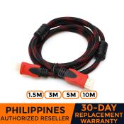 Gold Plated HDMI Cable for Laptop to TV, Various Lengths