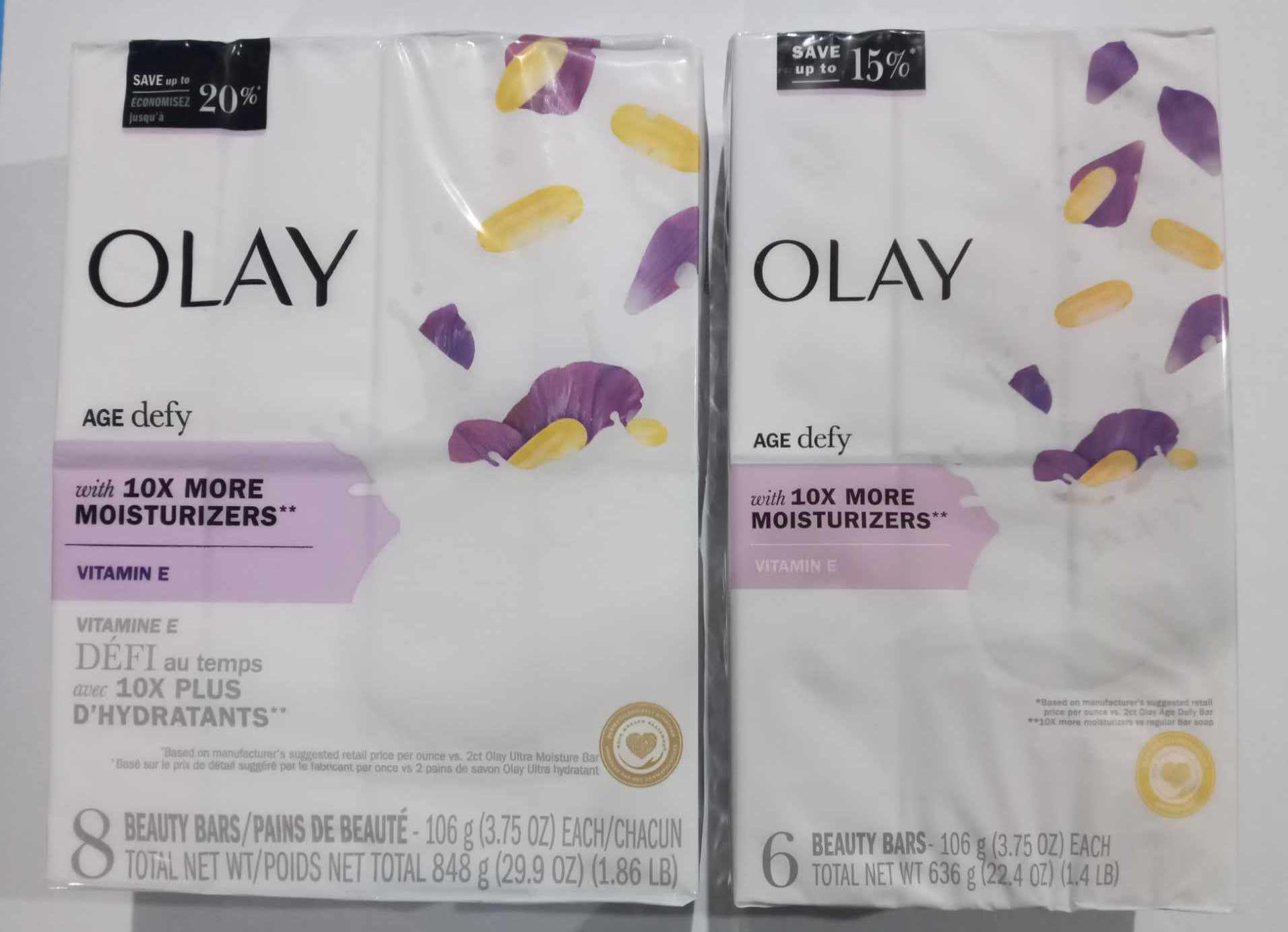 Olay Age Defying with Vitamin E bar soap by 6