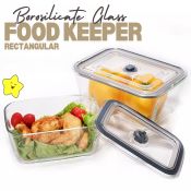 Locaupin Glass Vacuum Food Container