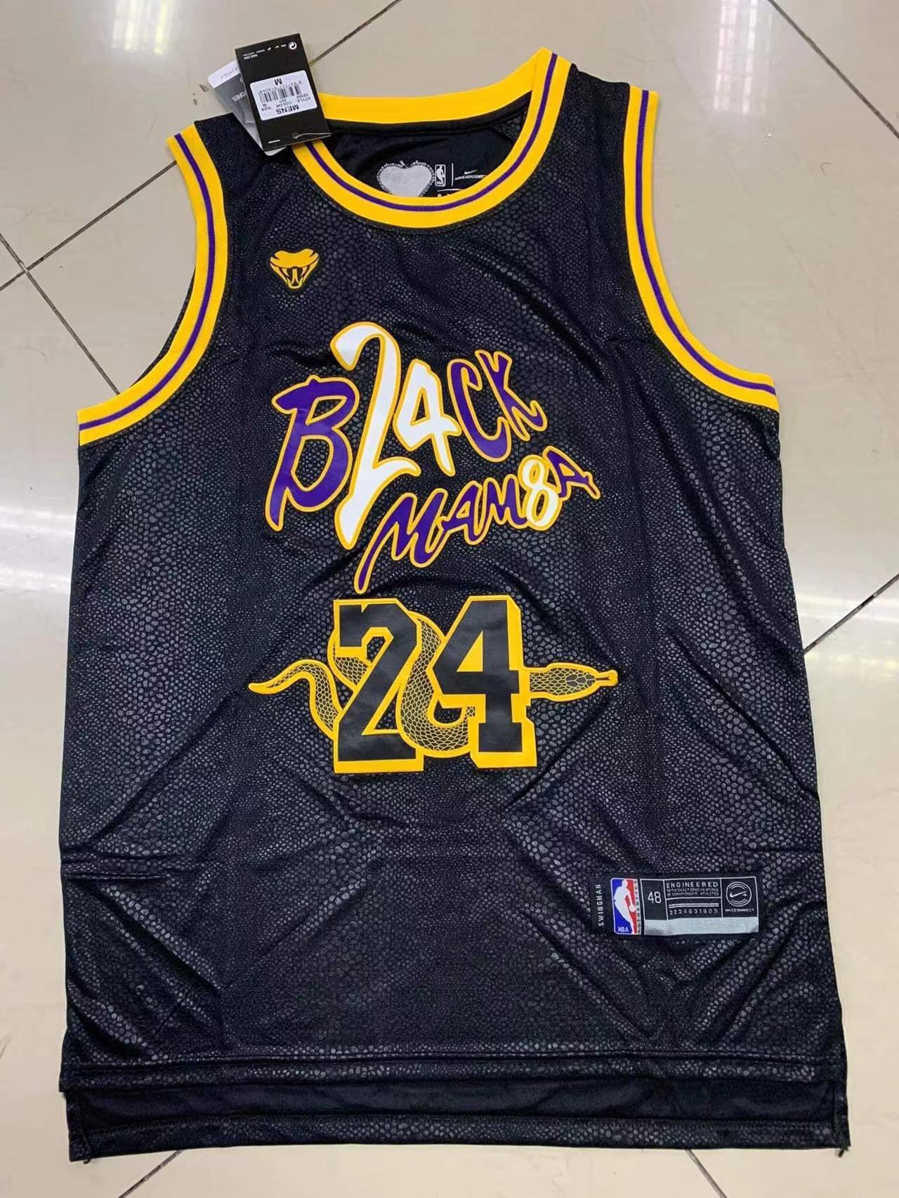 Los Angeles Lakers [City Edition] #24 Jersey – Kobe Bryant – ThanoSport