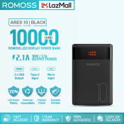 Romoss Ares 10 Power Bank - Portable External Battery