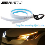 Flexible LED Turn Signal Strips for Motorcycle - Waterproof 12V