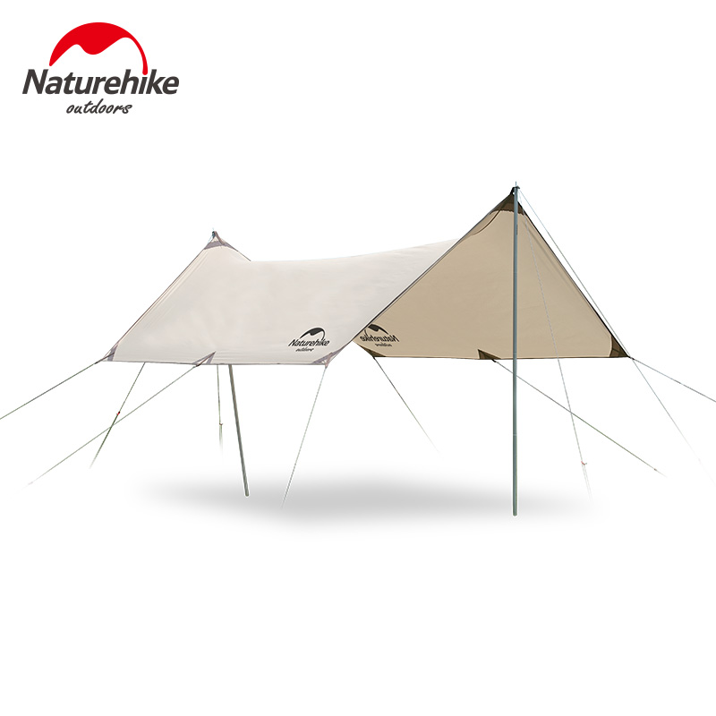 Naturehike Waterproof Camping Tarp with Poles - Philippines Shipping