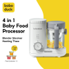 Boboduck 4-in-1 Baby Food Processor Blender Steamer