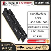 Kingston HyperX DDR4 RAM for Gaming - 4g/8g/16g