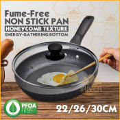 IRIVER Korean Style Non-Stick Cast Iron Fry Pan