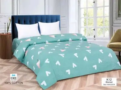 2021 New Design Cotton Blankets Kumot Double size (12)