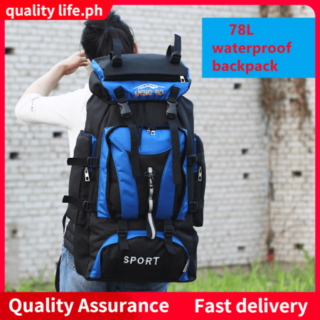 Waterproof Mountain Backpack by 78L: Ideal for Outdoor Adventures