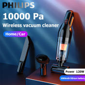 Philips Cordless Vacuum Cleaner with Strong Suction, 4 Accessories