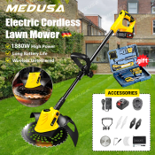 MEDUSA Rechargeable Grass Cutter Kit - Portable and High-Powered