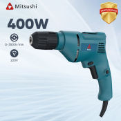 Mitsushi MTC010D 400W Electric Hand Drill for Wood Drilling