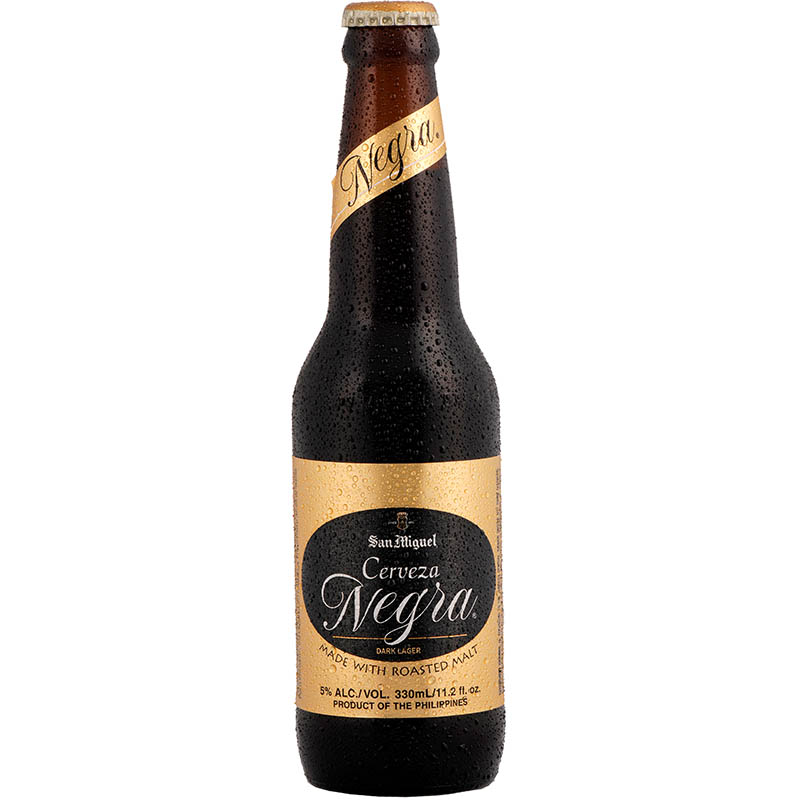Cerveza Negra 330ml bottle Pack of 6 (Packaging may vary)