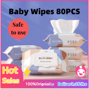 Baby Wipes 99% Water, Hypoallergenic, Gentle - 80 Count