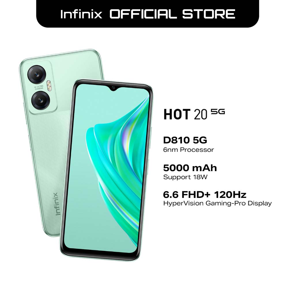 Infinix Hot 20 5G 4GB + 128GB