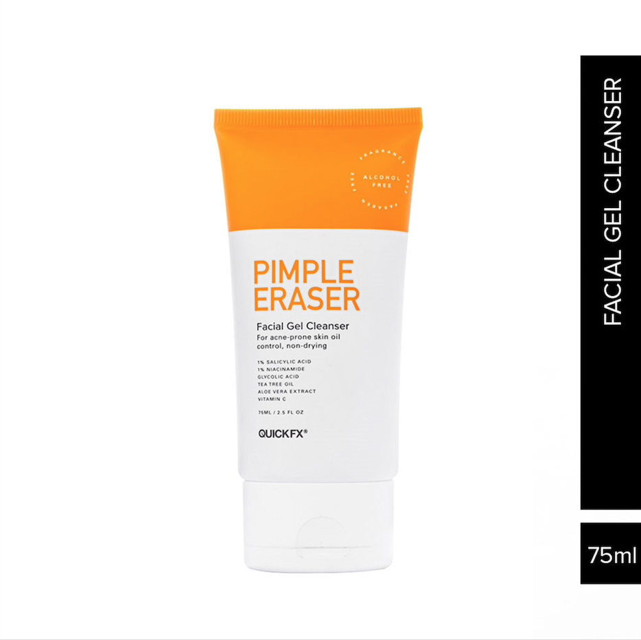 QUICKFX Pimple Eraser Facial Gel Cleanser 75ml