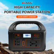 NSS Solar Power Station with Solar Battery Backup and Inverter