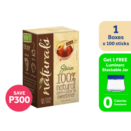 Naturals Stevia - 100% Natural Zero Calorie Sweetener