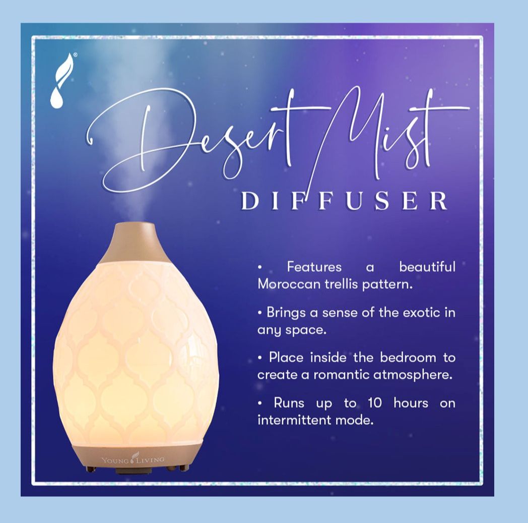 Young Living Desert Mist Diffuser & Essential Oils Sale
