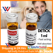 Detick Anti Tick and Flea Treatment for Dogs and Cats