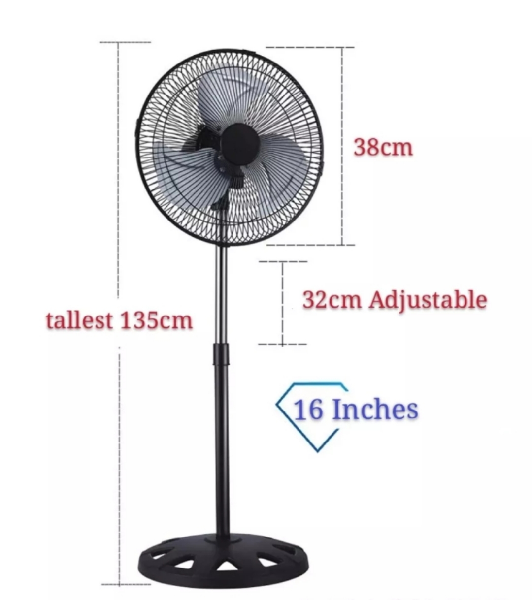 Stainless Steel Stand Fan 