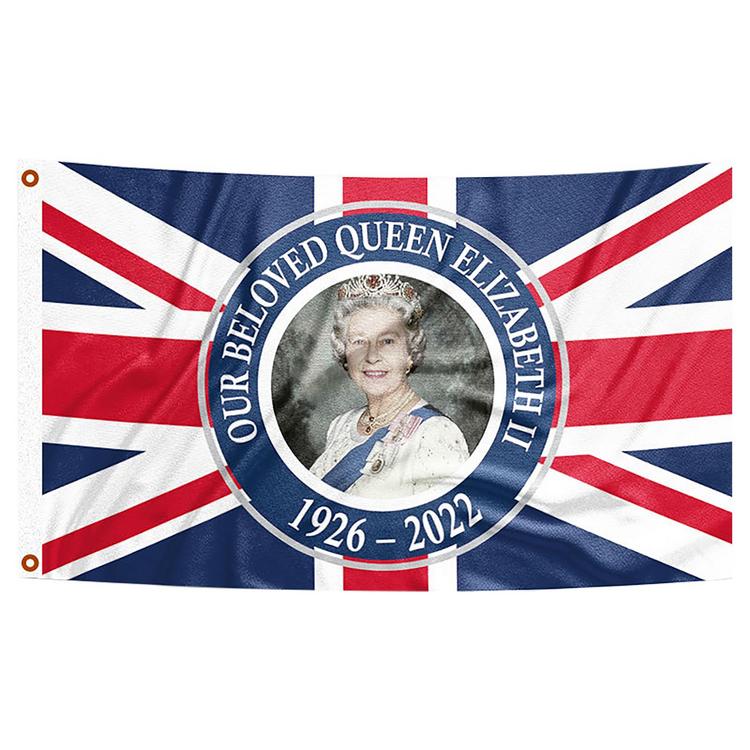 定価 English Queen Elizabeth 70th Anniversary Flag Celebration Supply 90 ...