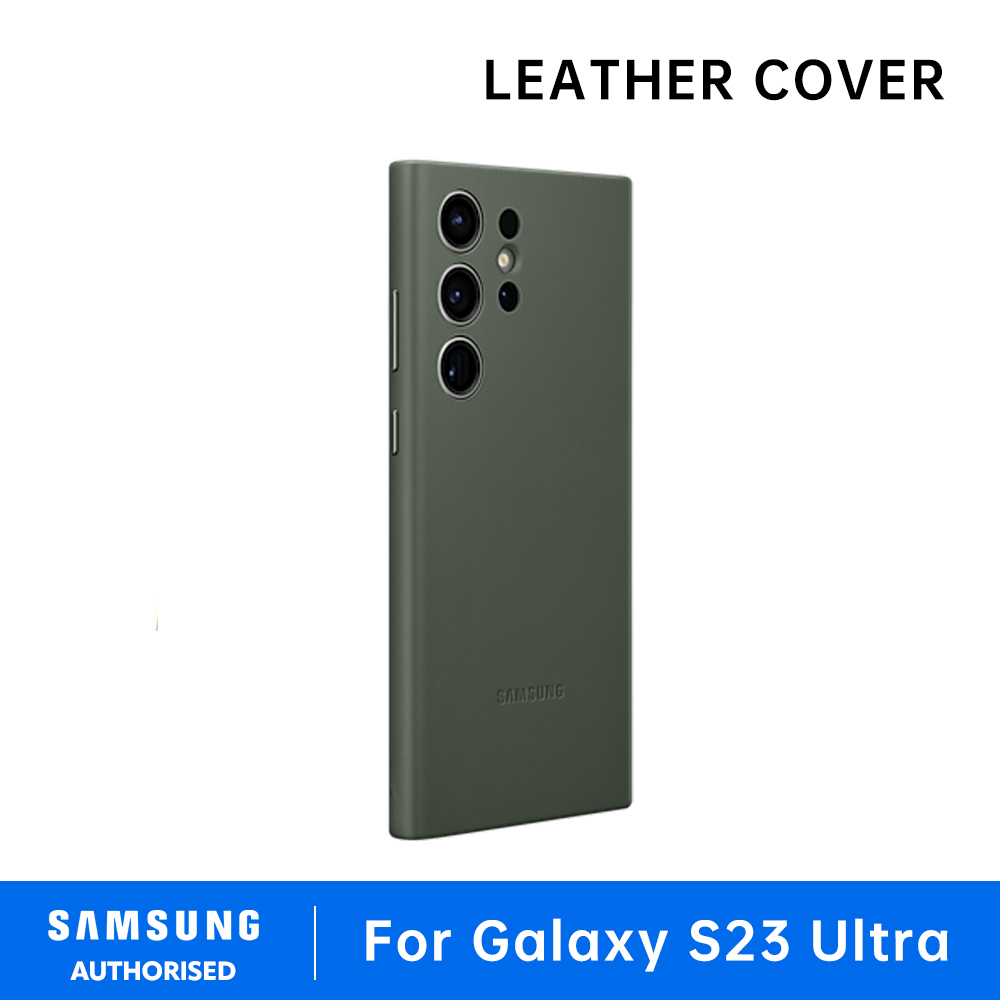 Original Samsung Galaxy S23 Ultra Leather Cover High Quality Soft Leather Case For Samsung Galaxy S23 Ultra Protector Shell & Box